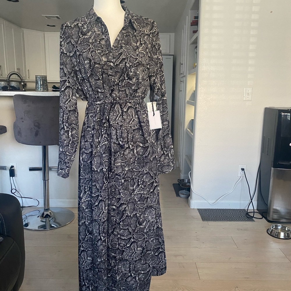Long Python dress